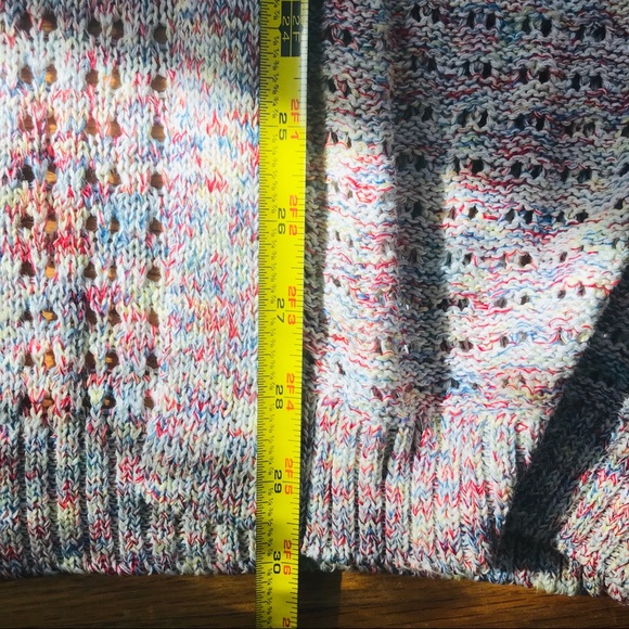 NWT Rainbow Knit Cardigan Sweater Size S - Picture 8 of 12